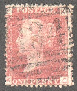 Great Britain Scott 33 Used Plate 106 - KC - Click Image to Close